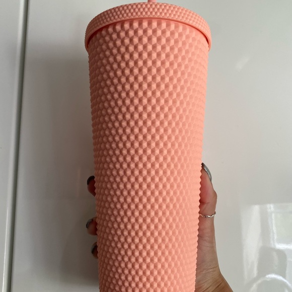 BNWT! STARBUCKS matte pink studded tumbler - Picture 2 of 4